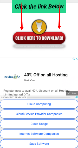 Once the Download button generated Click on it
